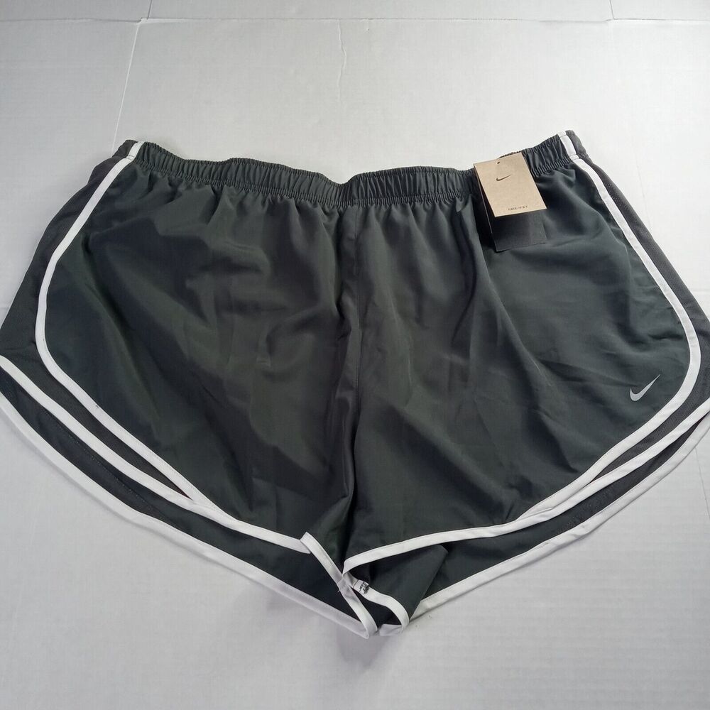 Nike Tempo Plus Size‎ Dri-Fit Running Athletic Shorts Women's 3X Gray 847761-060